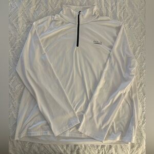 Polo white lightweight performance pullover. Size XXL
